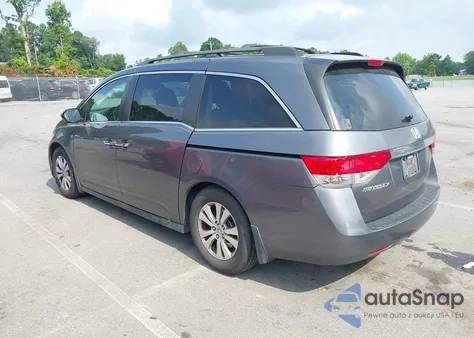 2014 Honda Odyssey Ex-L from USA, damaged, VIN 5FNRL5H68EB057592